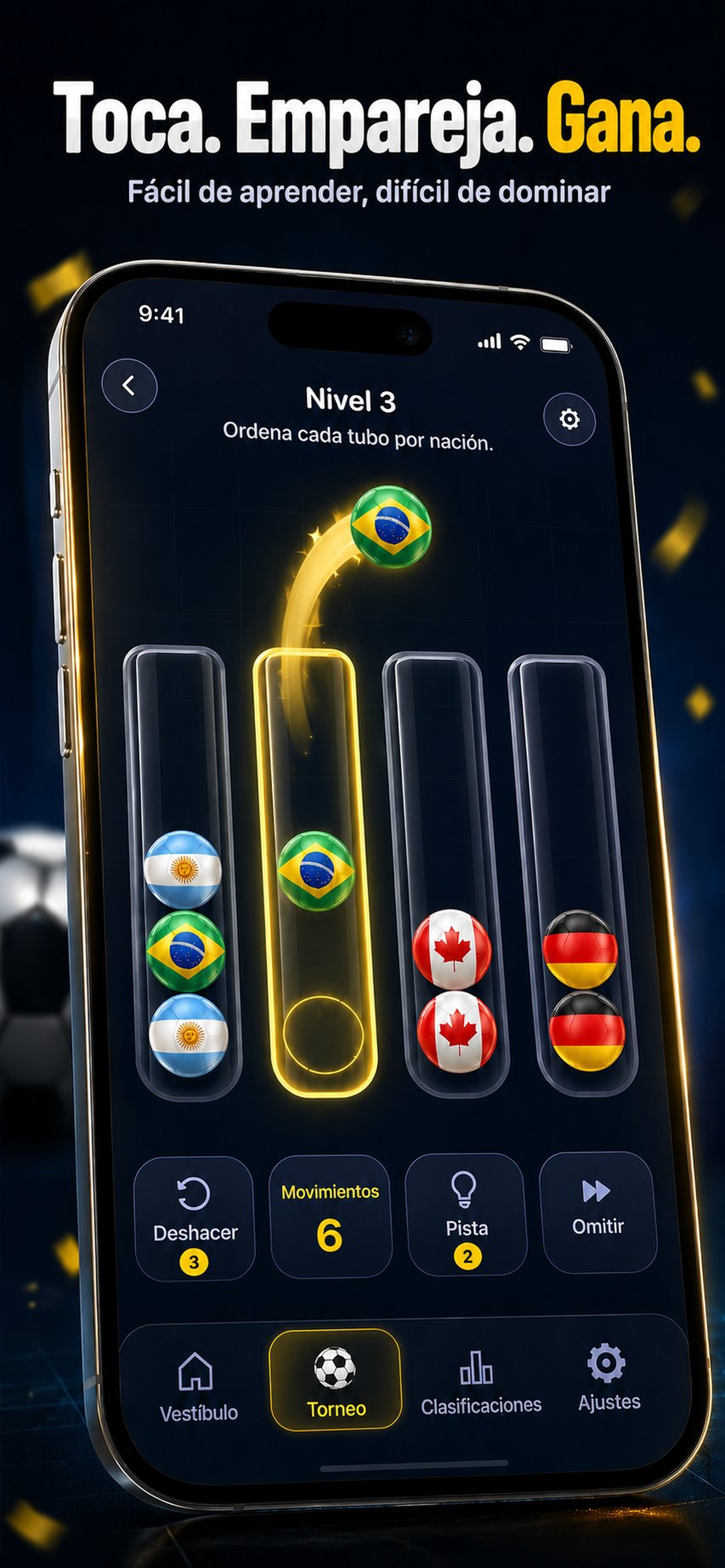 Captura de pantalla 2 de FutSort
